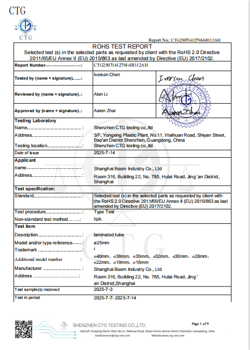 Certificate of Honor II