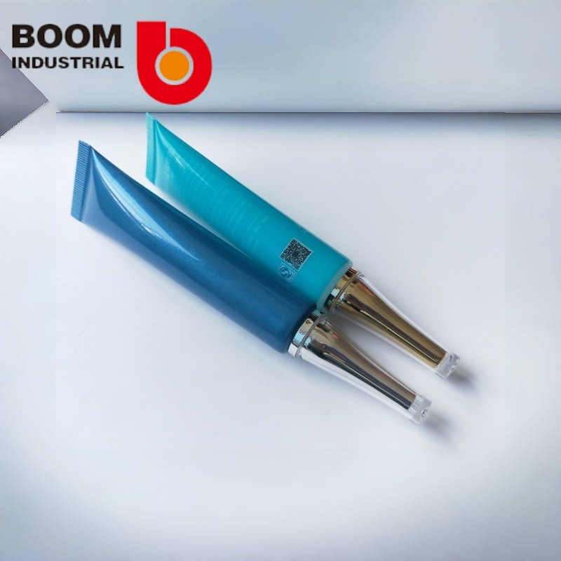 19 Diameter Colored Pearl Tube Offset Printing + Silk Screen Printing with Plated Acrylic Horn Cap