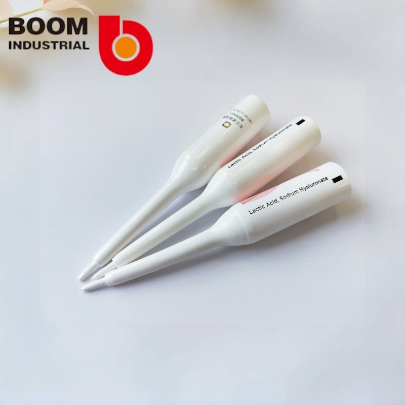 19 Diameter Long Tip, Rounded Shoulder, Offset Printing + Hot Stamping, with Folding Head Super Slim Cap