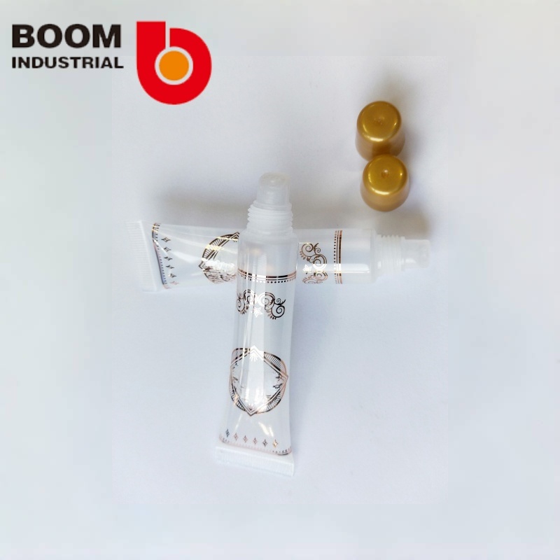 19 Tube, silkscreen + hot stamping, with lipstick stopper and tinted lipstick cap