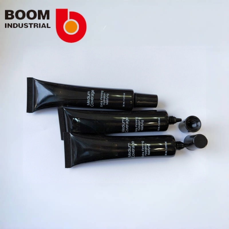 25mm diameter pointed nozzle tube, screen printing + hot stamping, with black double-layer high cap
