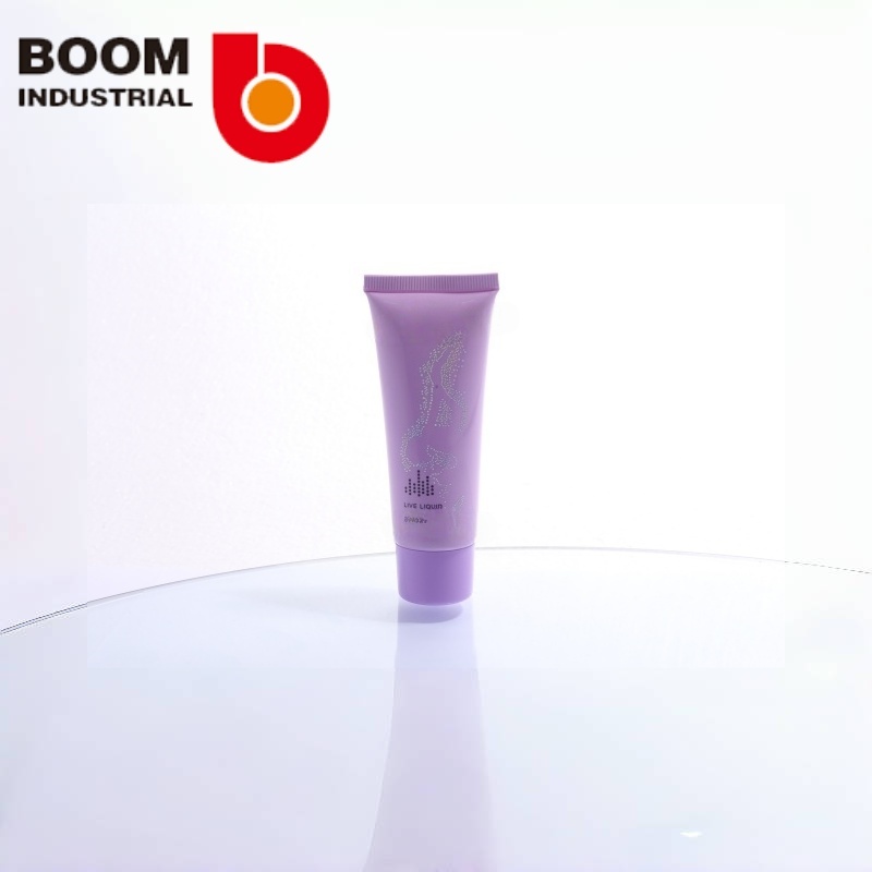 30 Colored tubes with offset printing + hot stamping, with colored screw caps