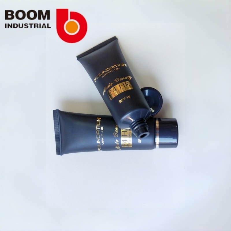 30mm diameter colored tube with full hot stamping and Tang gold-edged screw cap.