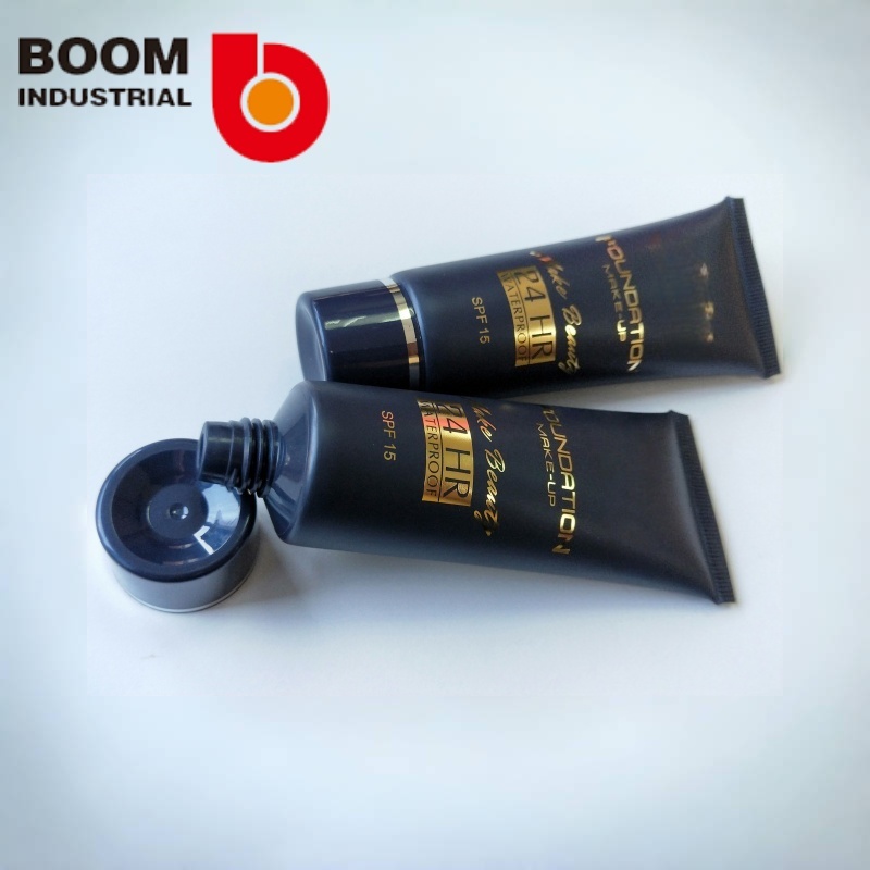 30mm diameter colored tube with full hot stamping and Tang gold-edged screw cap.