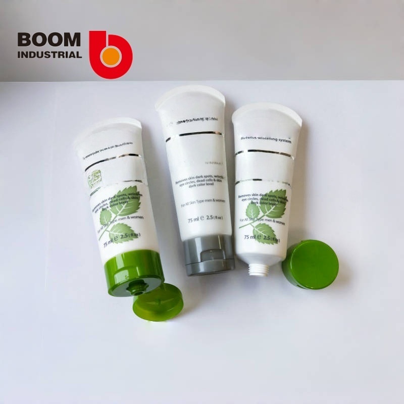 35 tubes, offset printing + hot stamping, with colored flip-top cap and rounded seal