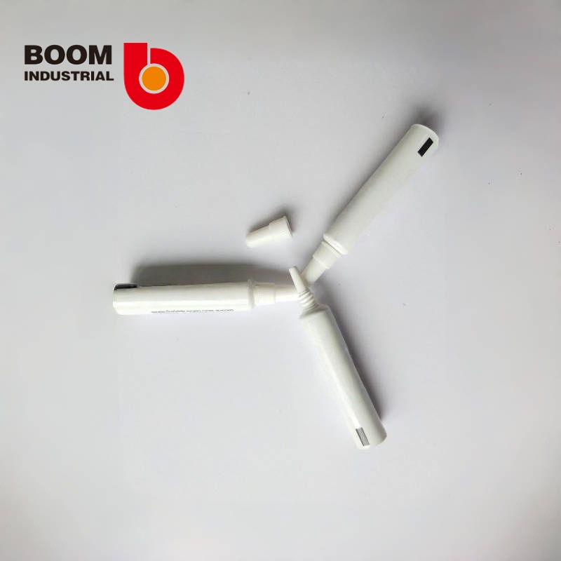 D38 270um white sheet material Offset printing + hot stamping with glossy finish and large screw cap