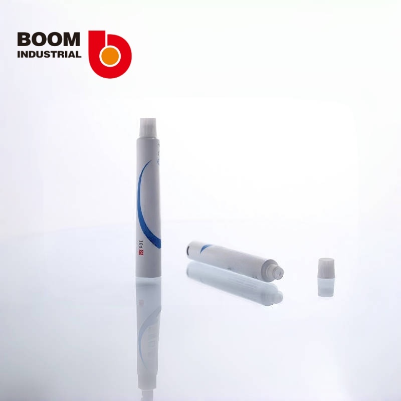 D16 250um white sheet material Offset printing Glossy varnish With vertical stripe reverse nail screw cap