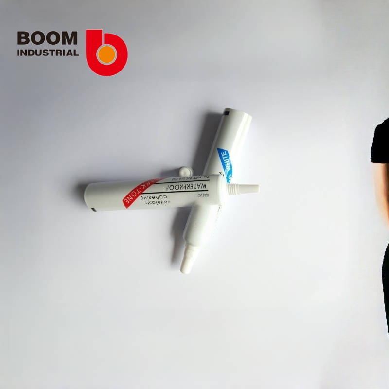 D16 250um White Sheet Offset Varnish Sharp Nose Closed End Tube Shoulder with Bullet Caps