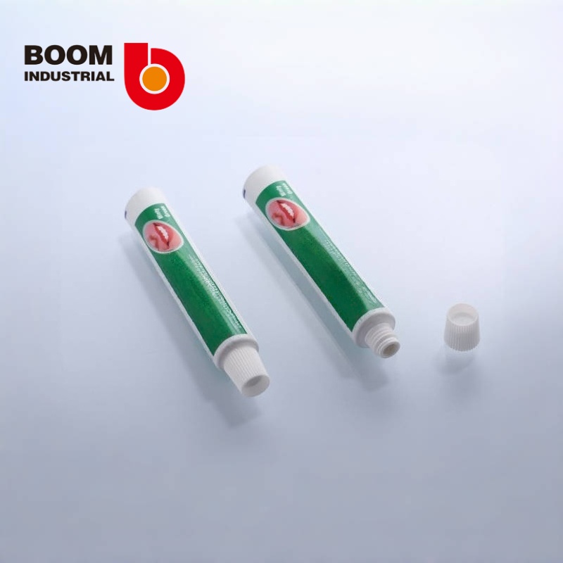 D22 250um white sheet material, offset printing, gloss varnish, with vertical striped small screw cap