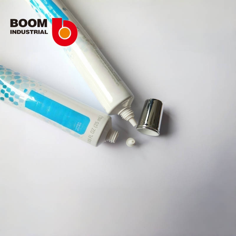 D25 250um white sheet material, offset printing, gloss varnish, pointed tip + inner stopper, with fully electroplated double-layer high cap