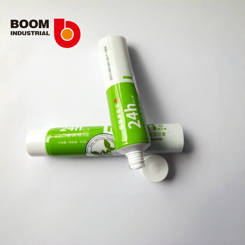 D30 250um white sheet material, offset printing + hot stamping, with glossy screw cap