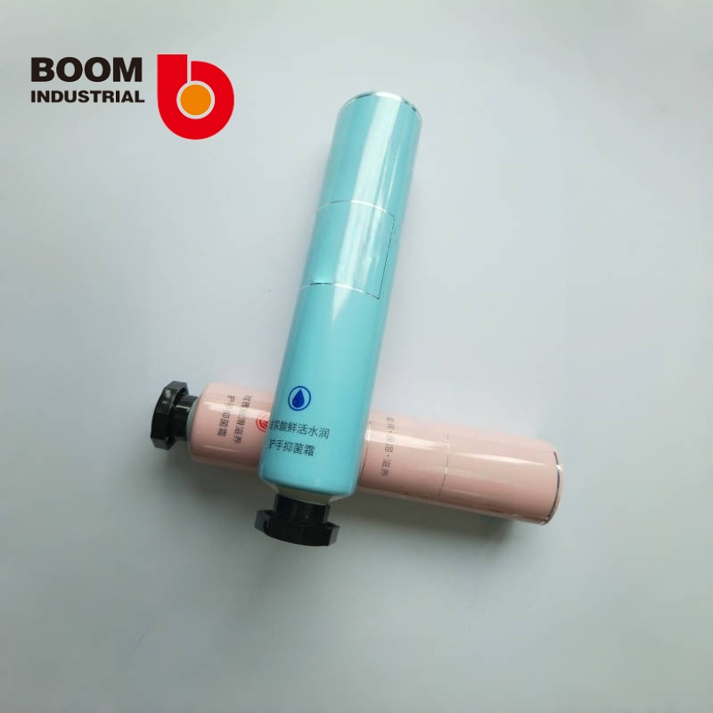 D30 350um high-brightness silver sheet material, offset printing + aluminum leak process, with octagonal cap