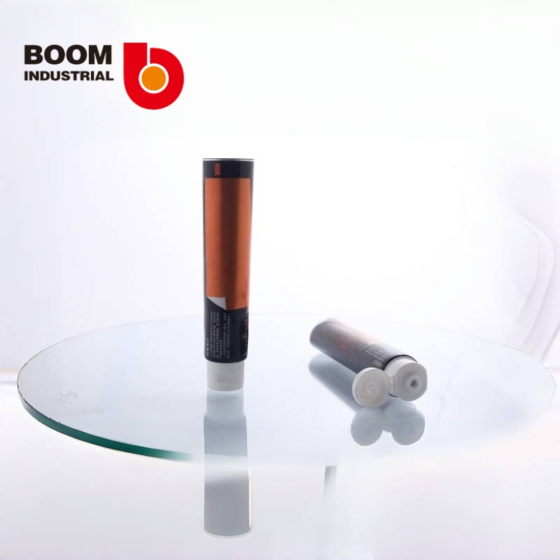 D32 250 silver sheet material, offset printing, aluminum leak process, with flip cap