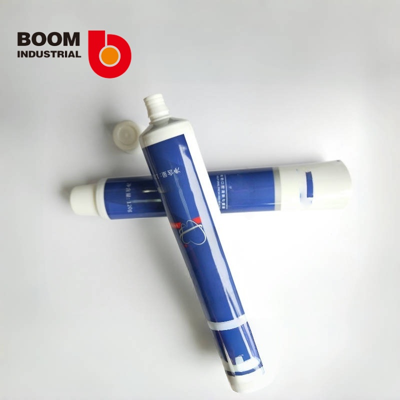 D32 270um white sheet material, offset printing, glossy varnish, smooth striped snap-on cap