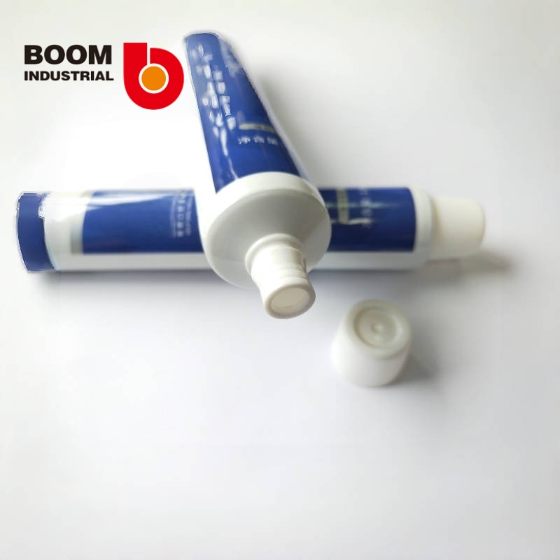 D32 270um white sheet material, offset printing, glossy varnish, smooth striped snap-on cap