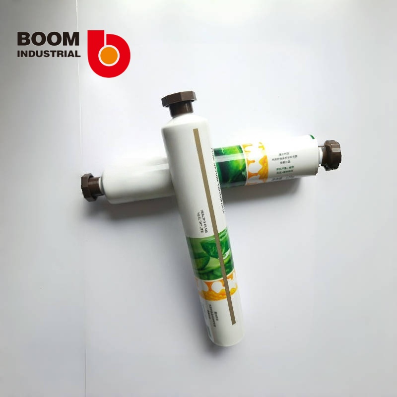 D32 270um white sheet material, offset printing, color matching octagonal cap