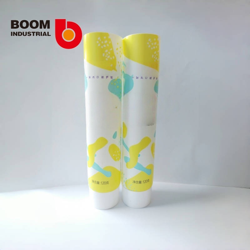 D35 All-plastic composite hose Pearl + hot stamping silver With glossy cap