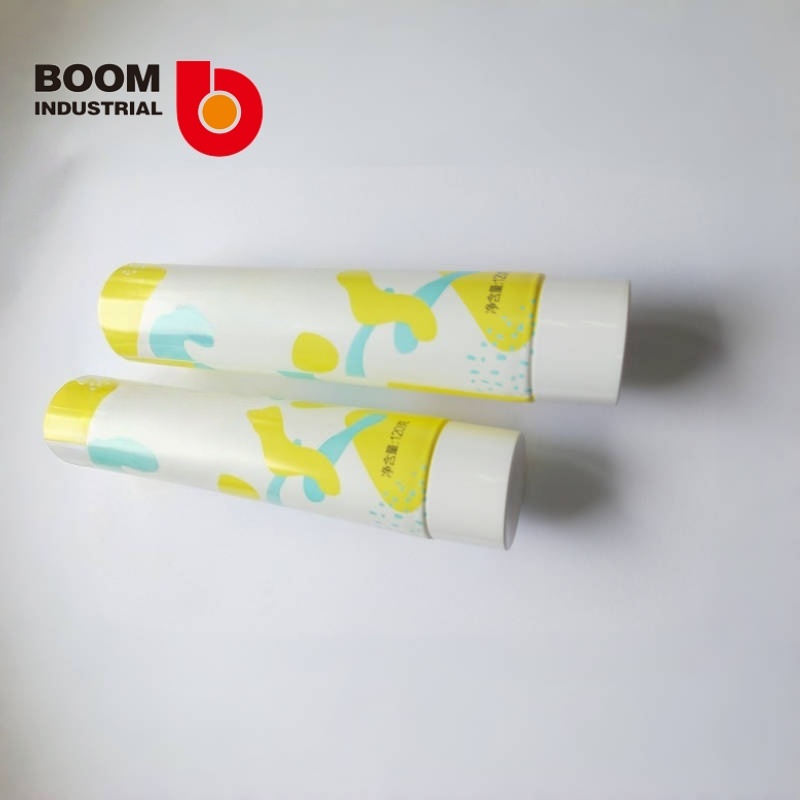 D35 All-plastic composite hose Pearl + hot stamping silver With glossy cap