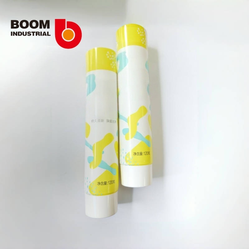 D35 All-plastic composite hose Pearl + hot stamping silver With glossy cap