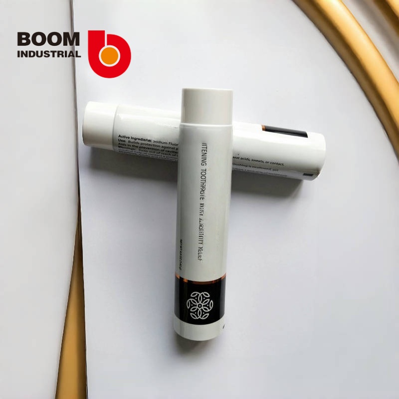 D38 270um white sheet material Offset printing + hot stamping with glossy finish and large screw cap