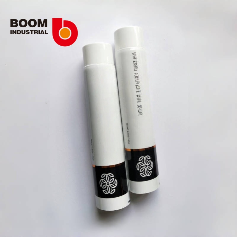 D38 270um white sheet material Offset printing + hot stamping with glossy finish and large screw cap