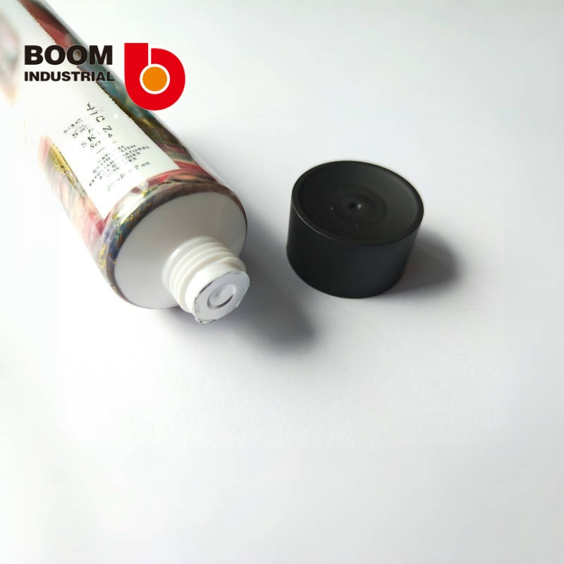 D40 270um white sheet material Offset printing + hot stamping With octagonal cap