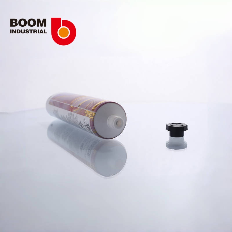 D40 270um white sheet material Offset printing + hot stamping With octagonal cap