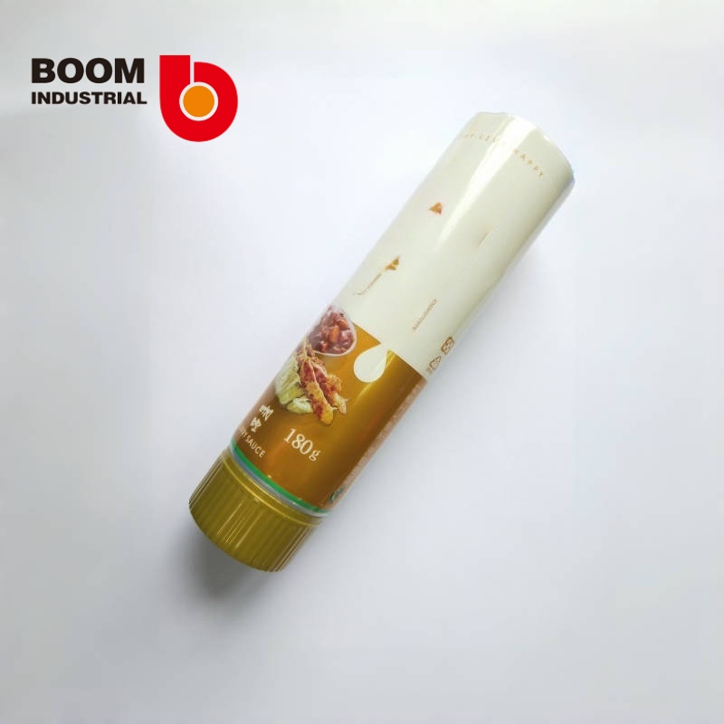 D45 300um silver foil sheet offset printing varnish with striped screw cap