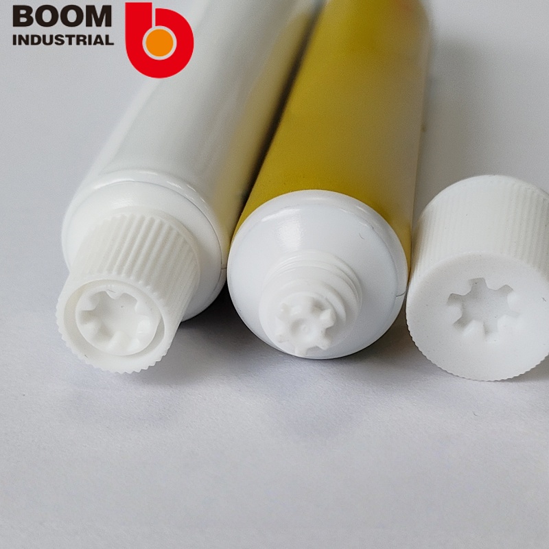 19 Diameter Aluminum-Plastic Composite Tube Offset Printing Process Antibacterial Cymbidium Flower Shoulder Hose Filling 20g