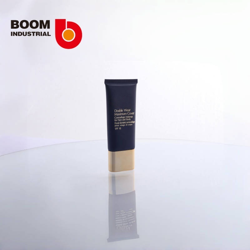 Colored tube – 30 oversized with electroplated gold flat cap