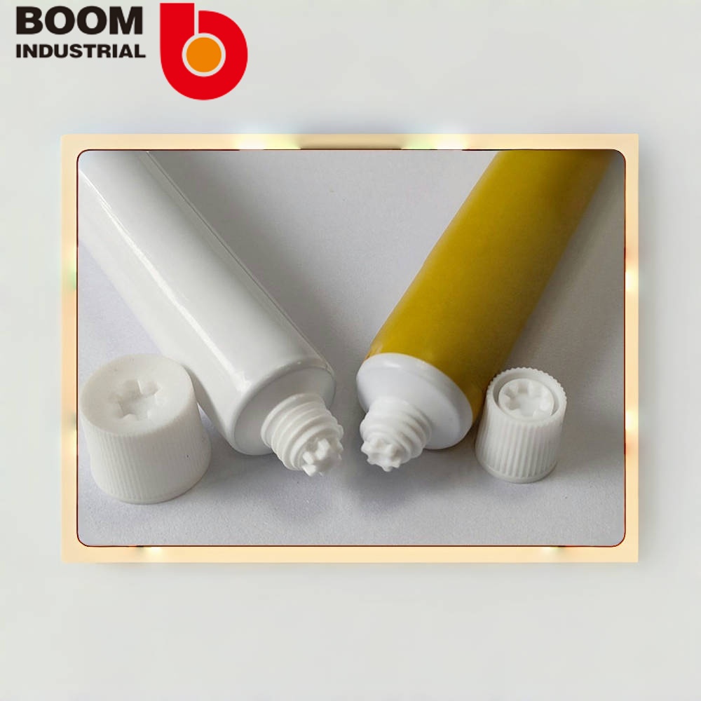 19 Diameter Aluminum-Plastic Composite Tube Offset Printing Process Antibacterial Cymbidium Flower Shoulder Hose Filling 20g