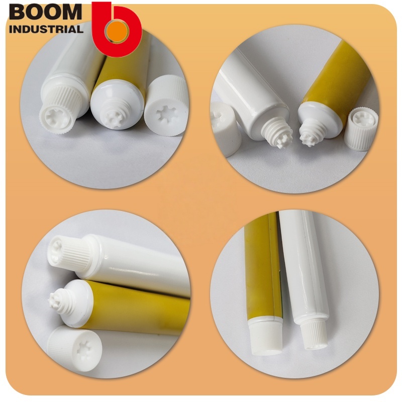 19 Diameter Aluminum-Plastic Composite Tube Offset Printing Process Antibacterial Cymbidium Flower Shoulder Hose Filling 20g